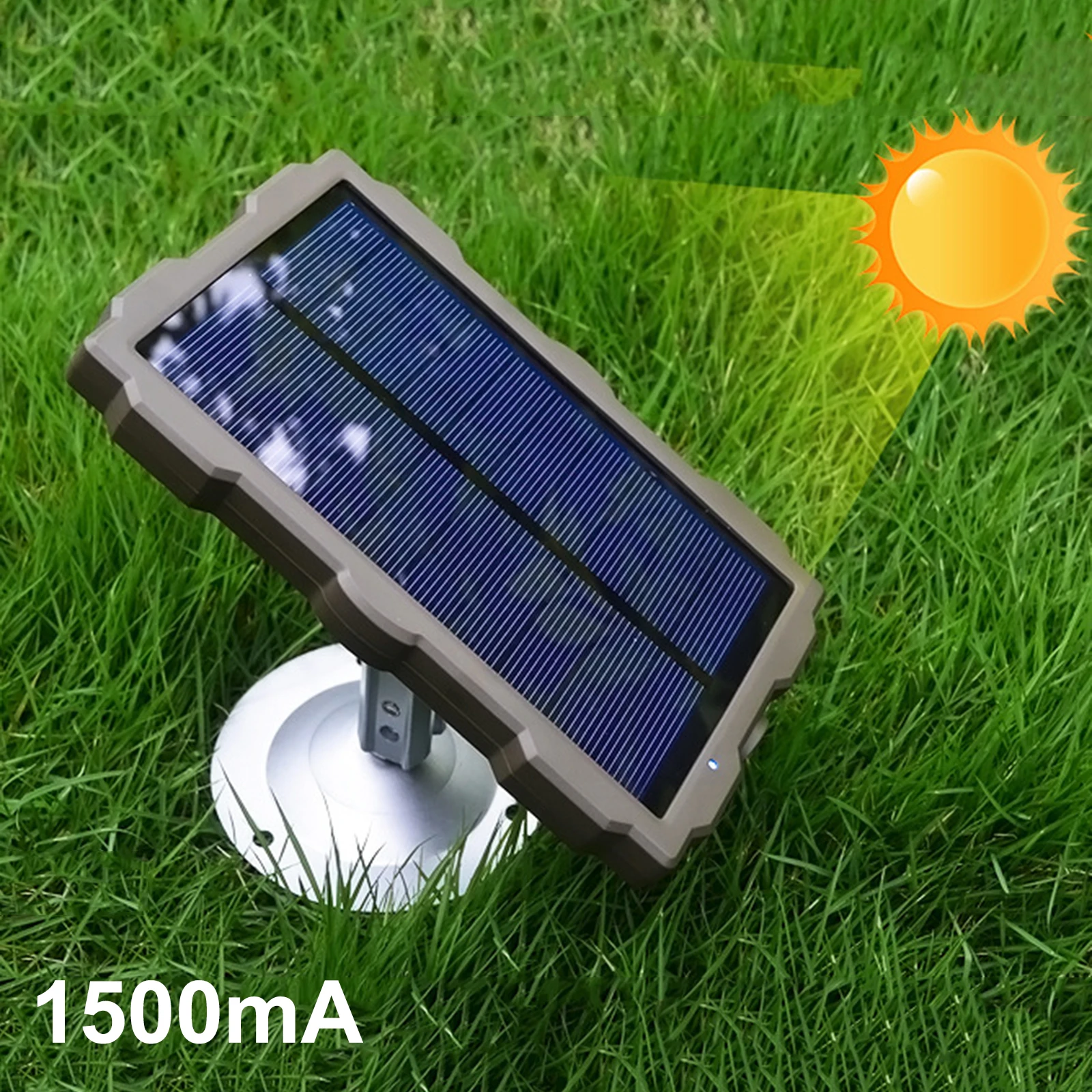 Solar Panel Outdoor Photo Traps Hunting Camera Battery External Battery Panel Power For H801 H885 H9 H3 H501 Wild Camera