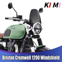 Motorcycle Windshield Modified Retro Small Windshield Front Windshield FOR Brixton Cromwell 1200