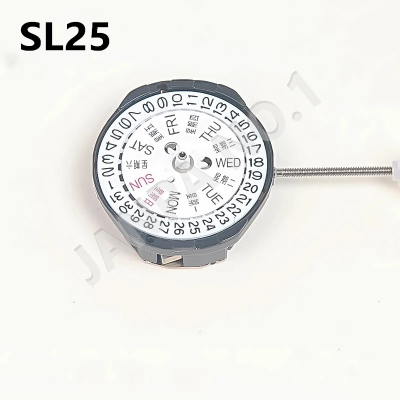 Piezas de reloj con movimiento de cuarzo SL68, Accesorios de reparación, accesorios chinos Sunon SL68 GL28 GL25, piezas de repuesto para reparación de reloj
