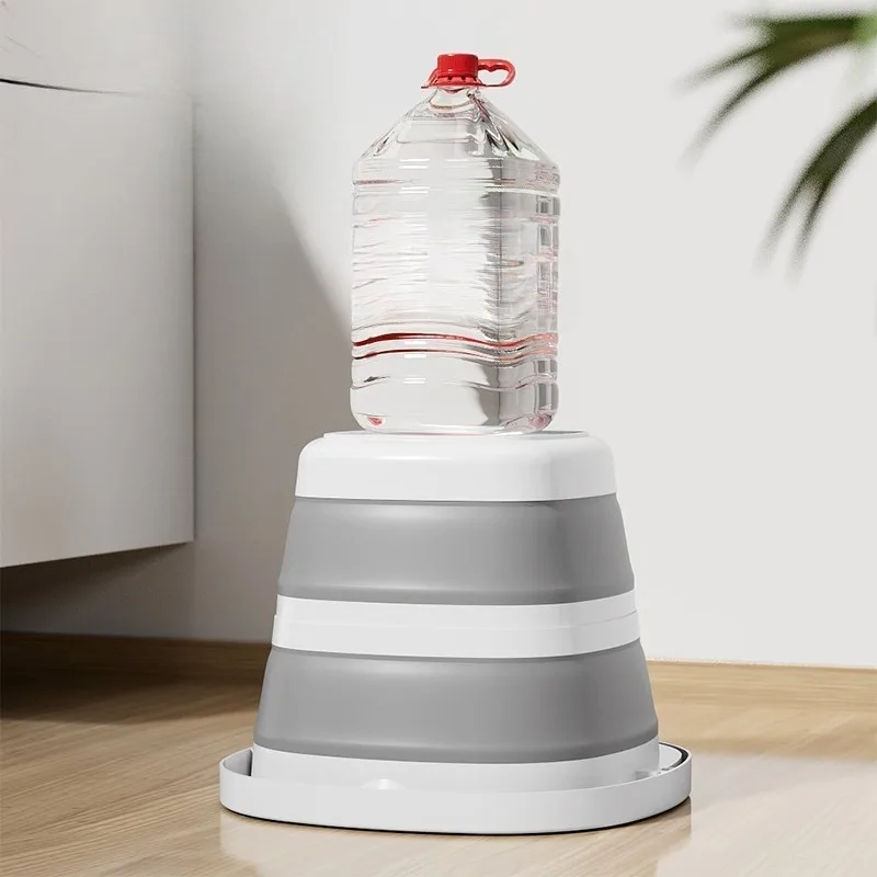 Foldable Water Bucket - Essential for Fishing, Camping, Travel | Collapsible Pail with Handle for Easy Storage & Outdoor Use