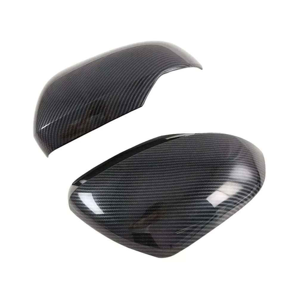 2 uds para Mitsubishi Montero Pajero Shogun Sport 2016-2022 cubierta de espejo retrovisor lateral tapa de ala embellecedor de pu