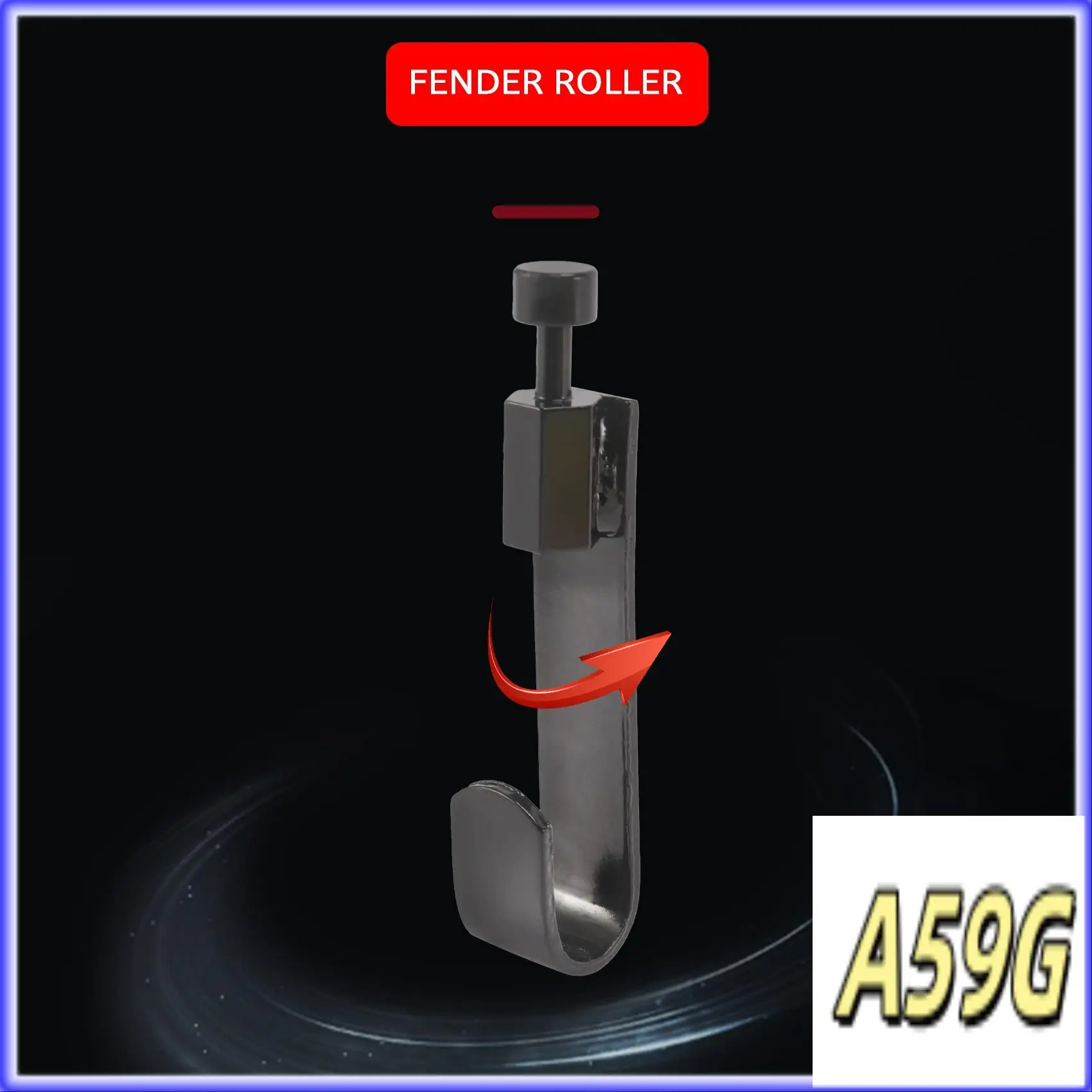 

G9-2Pcs Auto Body Dent Removal Tools For Car Door & Fender Edge Dent Repair Kit Fits Slide Hammer Set