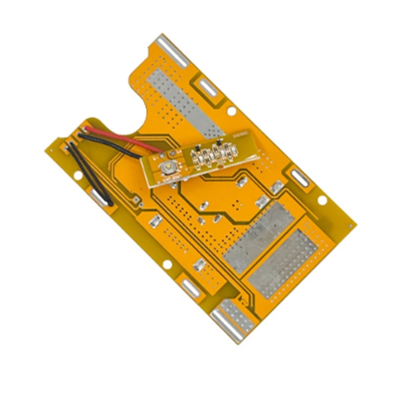 DT98 2X 21700 Lithium Battery PCB Protection Circuit Board BMS for Lomvum Zhipu Hongsong 21V Power Tool