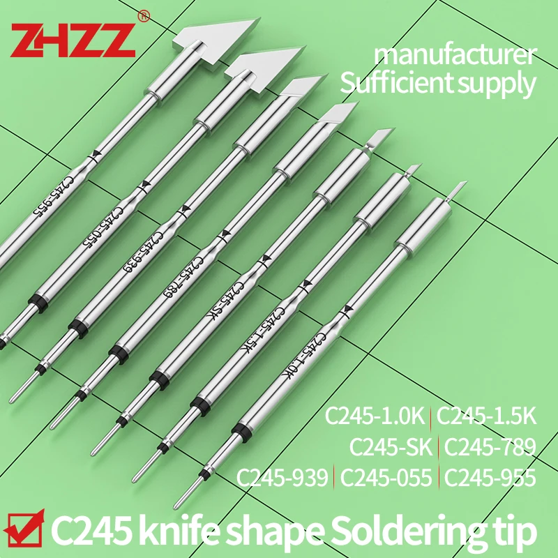 C245 Soldering Iron Tips Universal JBC T245 Station Soldering Iron Repair PCB IC Tools C245-055 789 939 955 discount sales