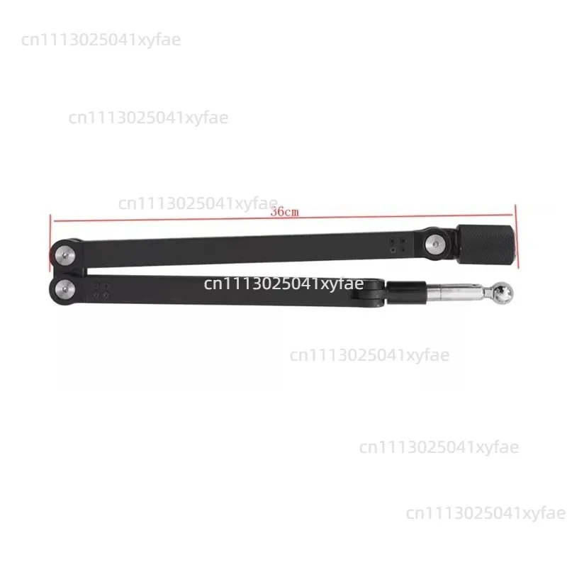 Multi-Axis Foldable Fixing Bracket Universal Hair Blower Mount Clamp Adjustable Support Accessory