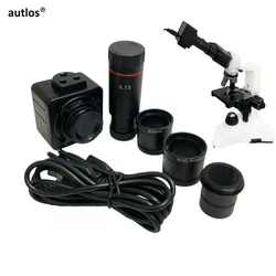 5MP USB2.0 Cmos Microscope Digital Electronic Eyepice Camera Video Industrial Camera for Stereo Microscope Image Capture
