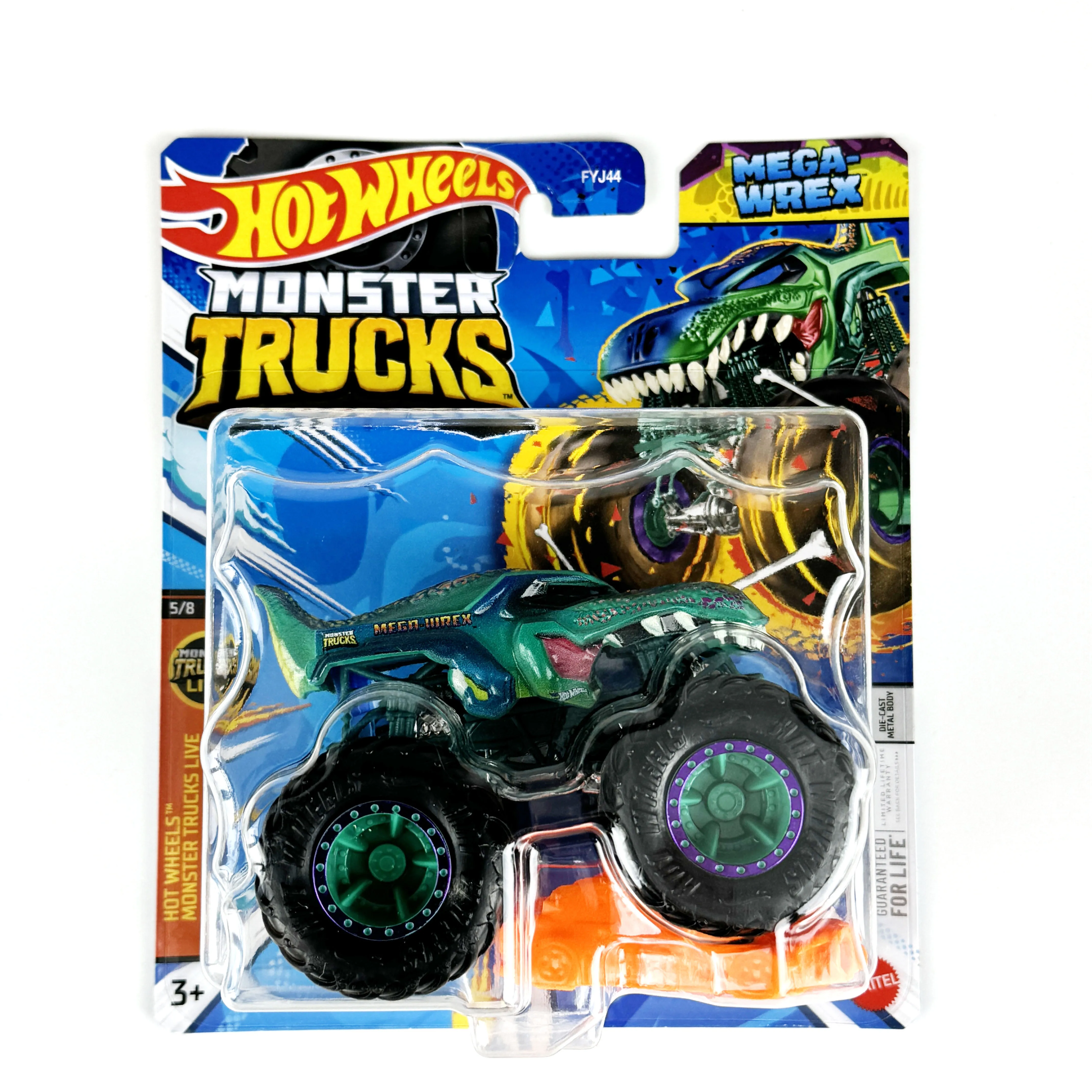 2024 Hot Wheels Cars MONSTER TRUCKS Tiger Shark Dodge Charger Metal Die-cast Model Collection Toy Vehicles