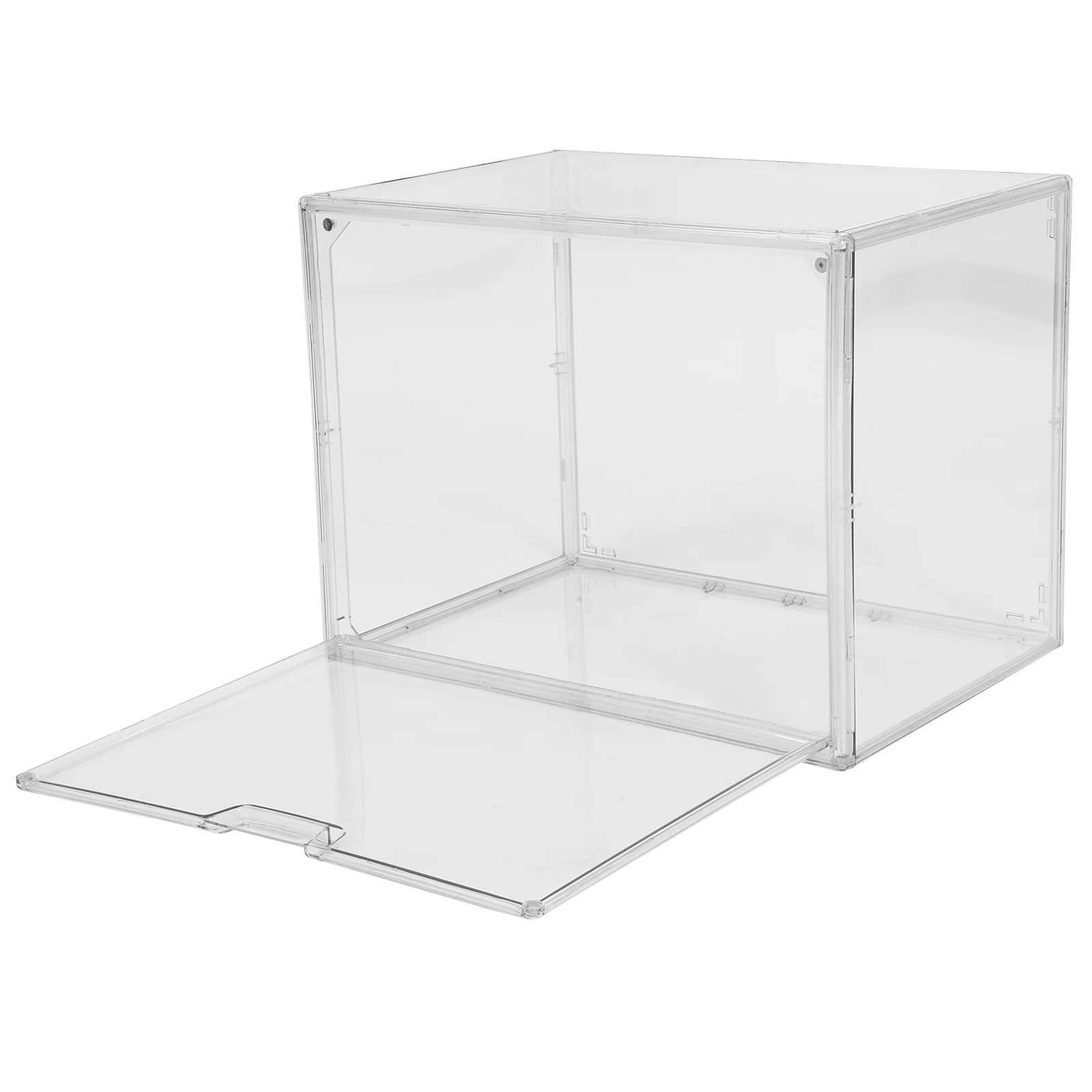 

Transparent Bread Storage Box Acrylic Material for Kitchen Home and Bakery Countertops Acrylic Bread Box