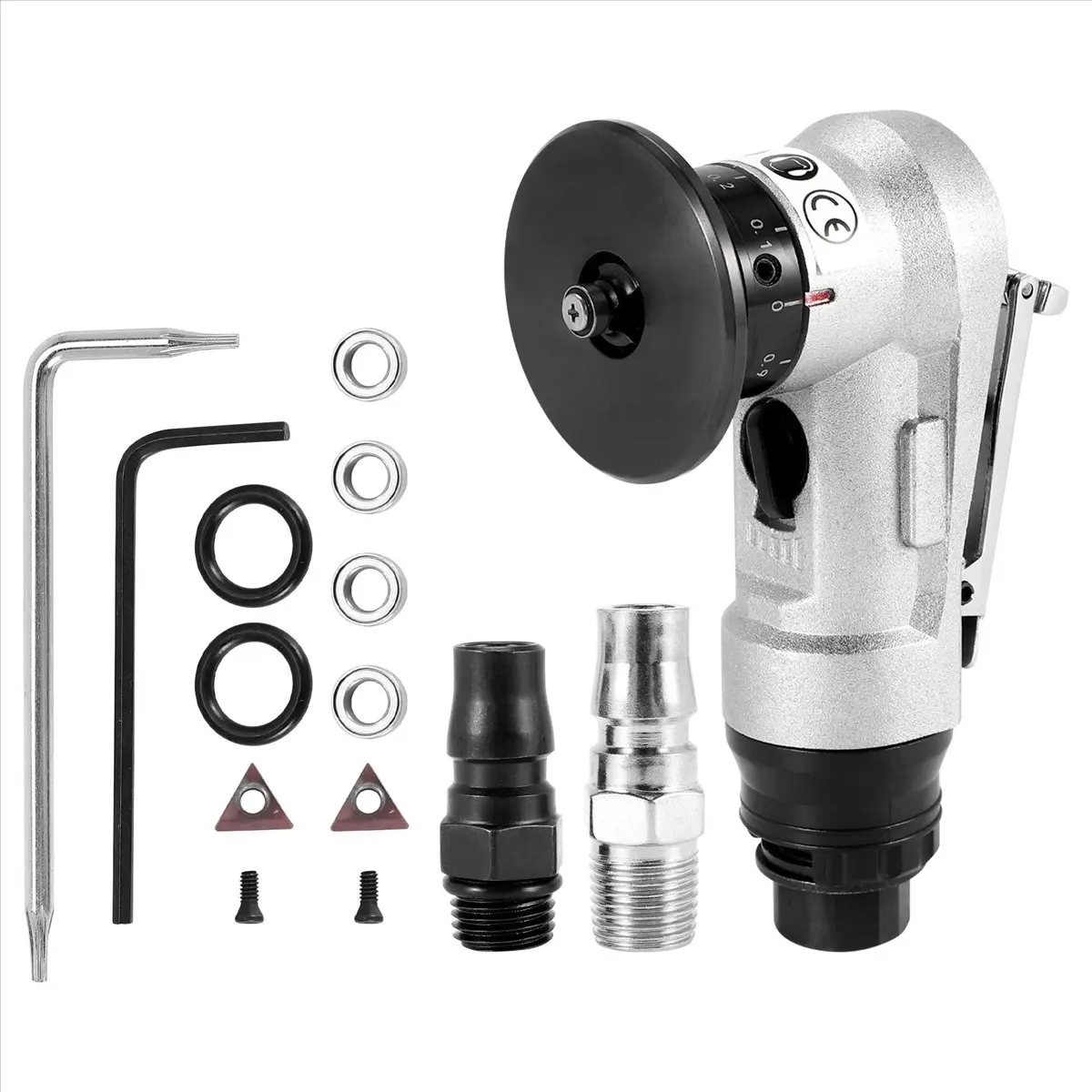 DT35BG Manual Pneumatic Chamfering Machine, Linear Chamfering Tools, 45 Degree Metal Trimming Arc Corner Deburring Kit