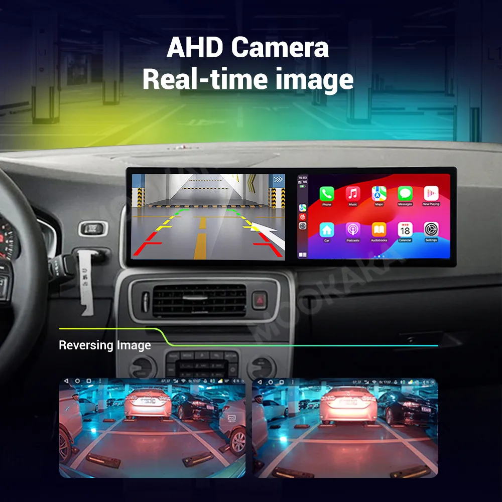 راديو اكسسوارات السيارات لفولفو S60 2014-2018 أندرويد السيارات لتحديد المواقع والملاحة الوسائط المتعددة ستيريو استقبال رئيس وحدة خرائط غير متصلة بالإنترنت