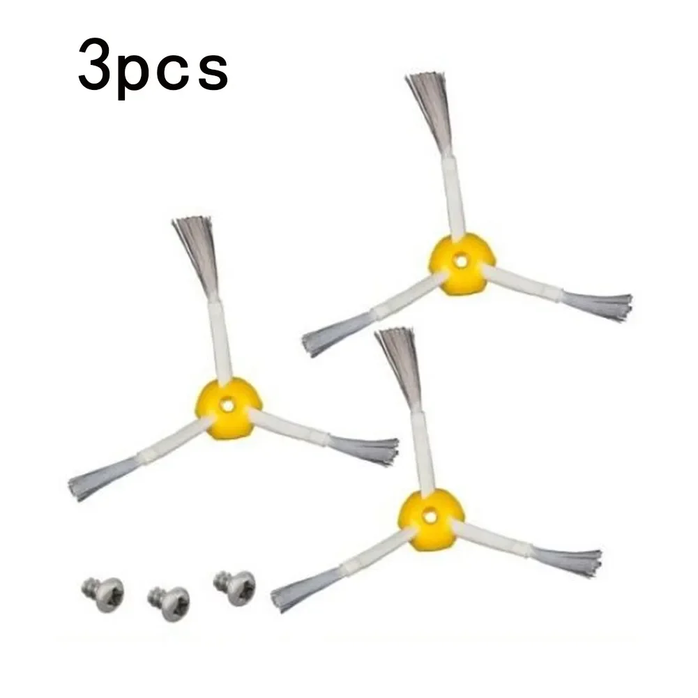 3pcs Zijborstels Met Schroeven Voor IRobot Roomba Modellen 500/600/700 Serie Vegen Robot Stofzuiger Accessoires