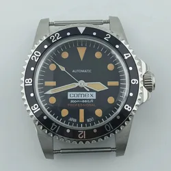 Men Watch39.5mm NH35 Case Acrylic glass or sapphire crystal Diver Retro watch nh35/36 Movement Watch Accessories