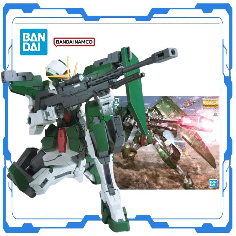 

Bandai Genuine Gundam Original MG 1/100 Dynames Action Anime Assembly Model Kit Figure Action Desktop Ornament Toys Gift for Kid