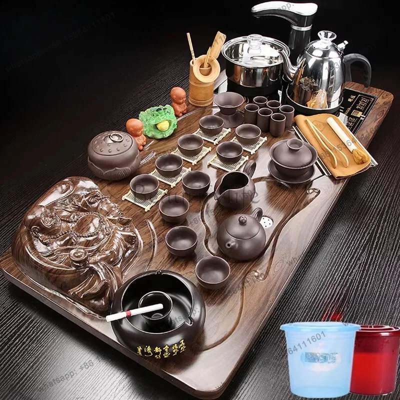 Factory Direct Sales Vintage Irregular Tea Tray Tableware Trinket Serving Wooden Accessories Table Tea Tray Hospitality Coasters