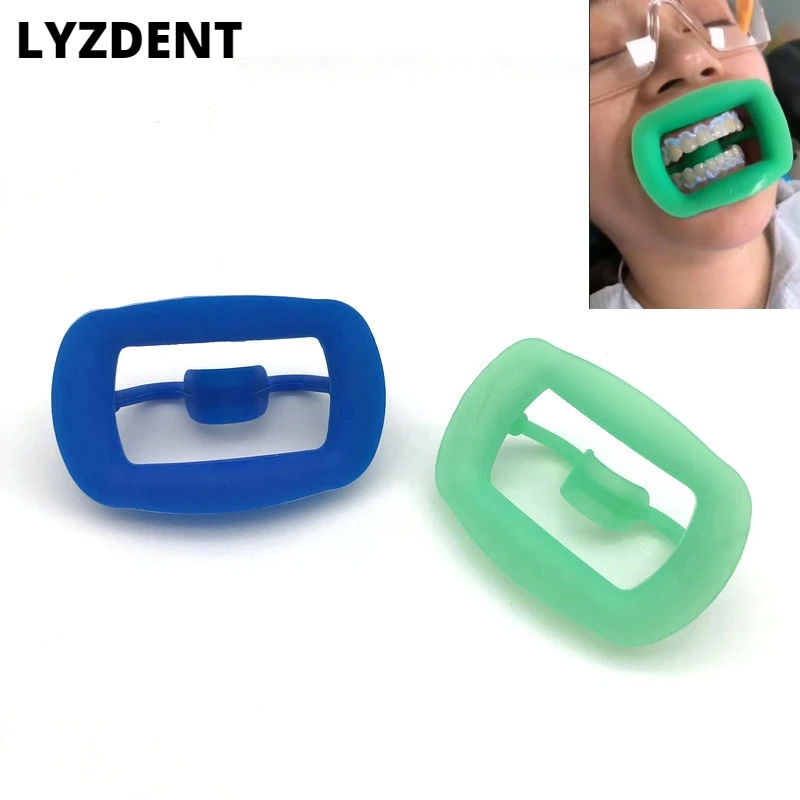 LYZDENT 1pc Dental retractor soft silicon Intraoral Lip Cheek Retractor Mouth Opener Cheek Expand Dental Orthodontic Tool