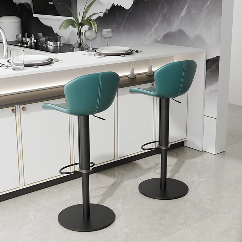 

Скандинавские американские древние прочные барные стулья Сверхлегкие модные барные стулья Дизайнерский туалетный столик Высокий салон Металлическая мебель Cadeira Домашняя мебель