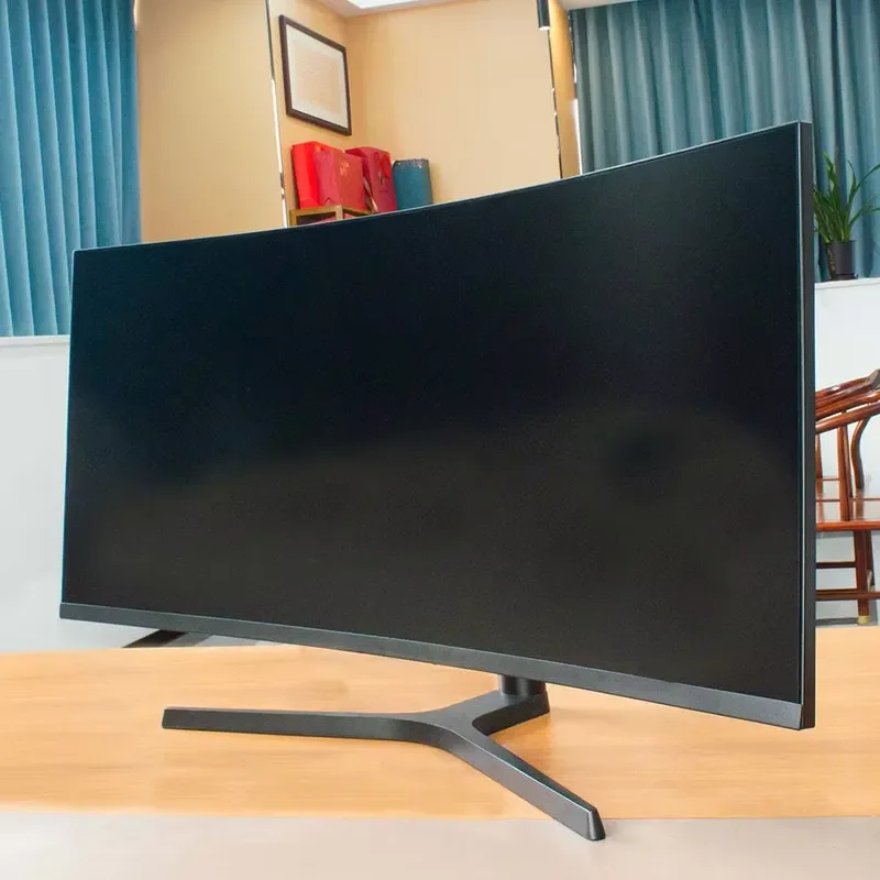 FY 34 Inch 21:9 Ultrawide Curved Gaming Monitor 144Hz 4K VA WLED Screen For PC Desktop Laptop eSports Office Home Use