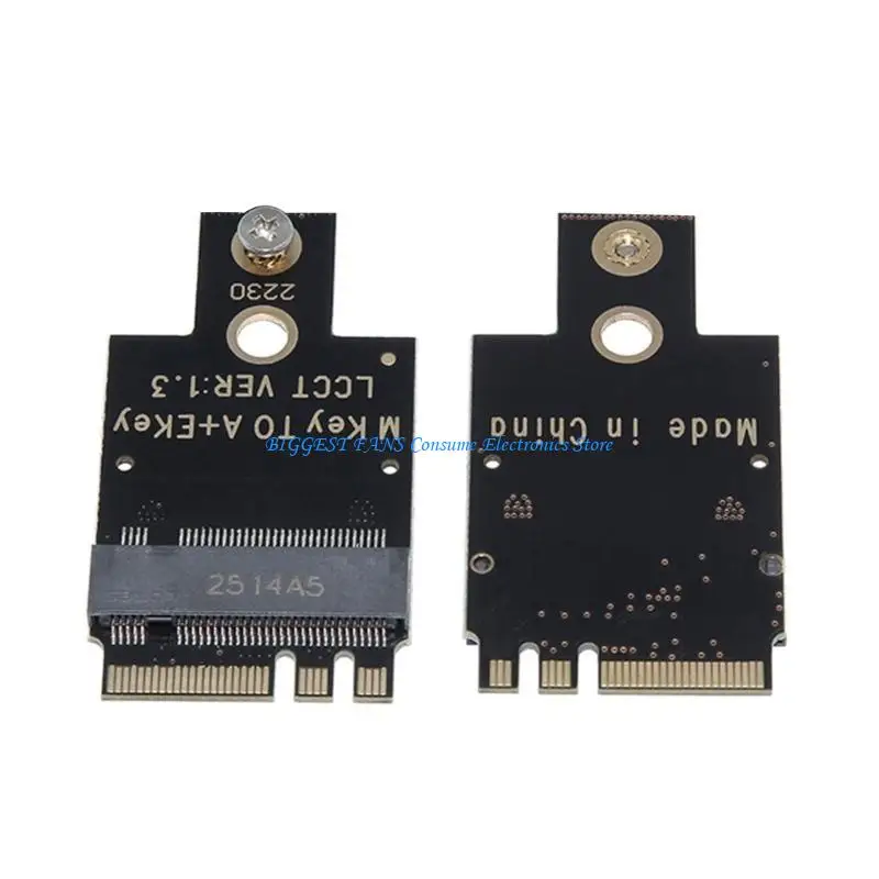 محولات M.2 A+E إلى NVME SSDs واجهات M.2 WIFI مفتاح A+E إلى M مفتاح PCIE4.0 بطاقة الناهضين مع حامل لمحركات أقراص SSD 2230 NVME #4