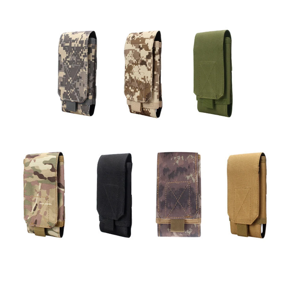 

Multifunctional Tactical Waist Bag 5 Inch Oxford Cloth Fanny Pack for Outdoor Hunting Camping Mountain Trekking Durable for Cell