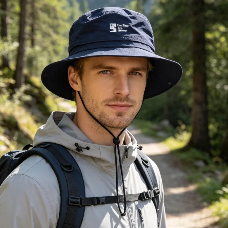 New foldable easy storage quick-drying bucket hat men's and women's summer outdoor breathable sunshade sunscreen hat fishing hat
