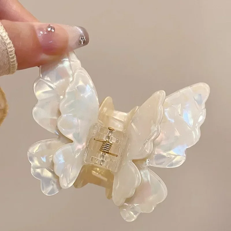 

Коготь для волос «Фея-бабочка» 2025 года — спиральные заколки для женщин, летние аксессуары для волос «Сладкая принцесса», аксессуары для волос, заколки-бабочки