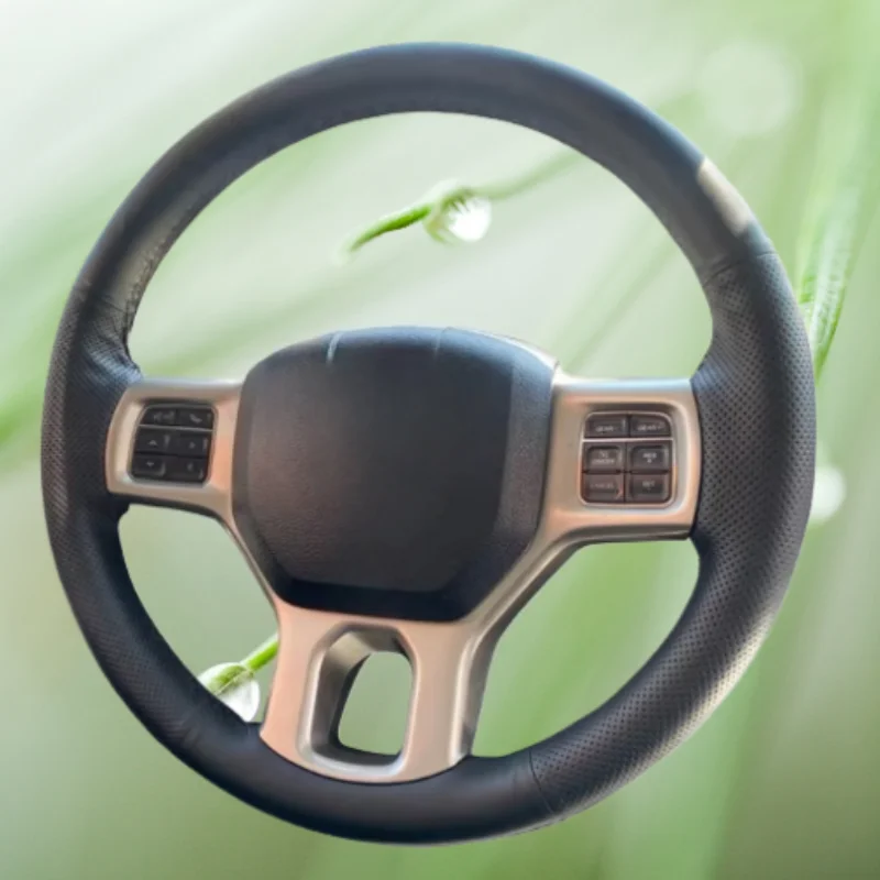 Housse de volant de voiture personnalisée en cuir antidérapant 1500 Classic 2012-2021 2022 RAM 2500 3500 5500 2012-2018 pour Dodge RAM