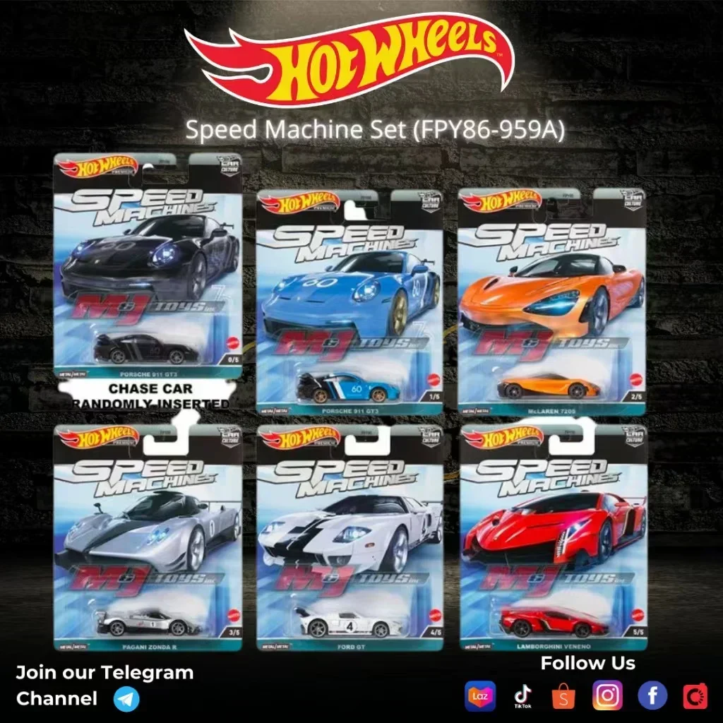 Hot Wheels Collect Boys Toys Cars for Kids Supercar Set R8 Easy Model Hotwheels Kids Gifts Birthday Surprise Box Diecast 1/64