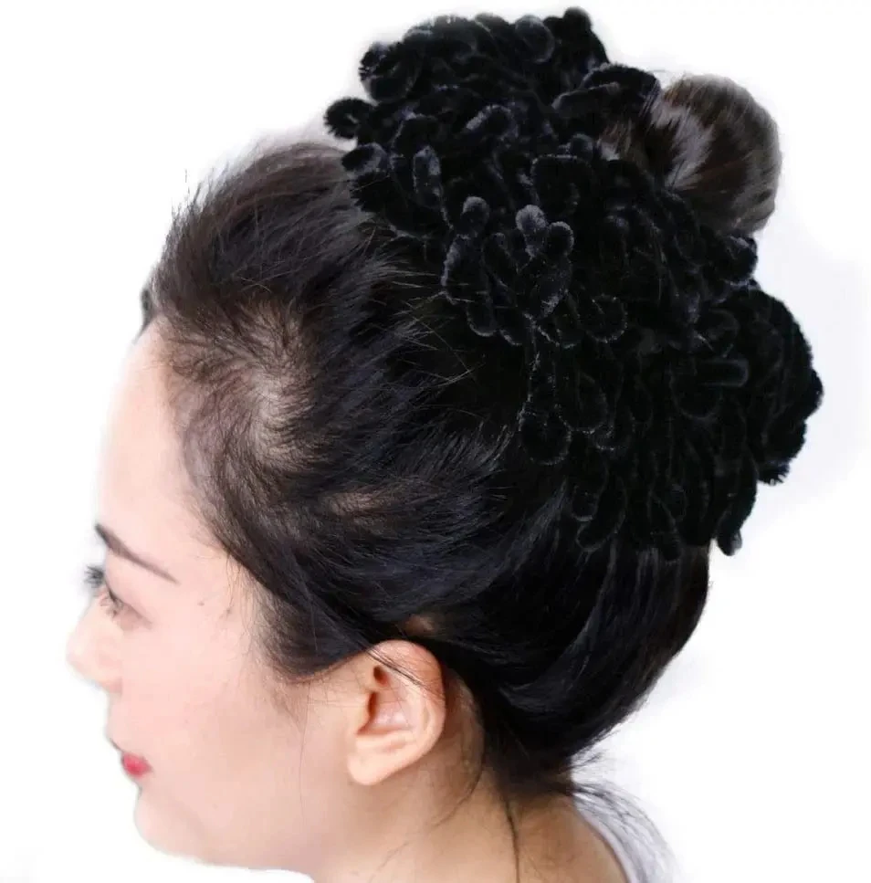 Scrunchie Volumising Hijab Effen Groot Haar Ring Stropdas Knot Clip Hijab Sjaal Volumizer Sjaal Moslim Hoofddeksels Voor Vrouwen