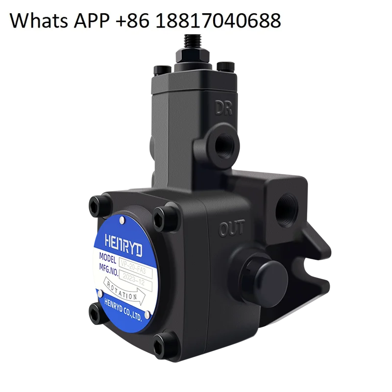 

Taixin Hydraulic Oil Pump VP-20-FA3 Variable Vane Pump VP-20 FA3/40/15 12 8 Hydraulic Oil Pump