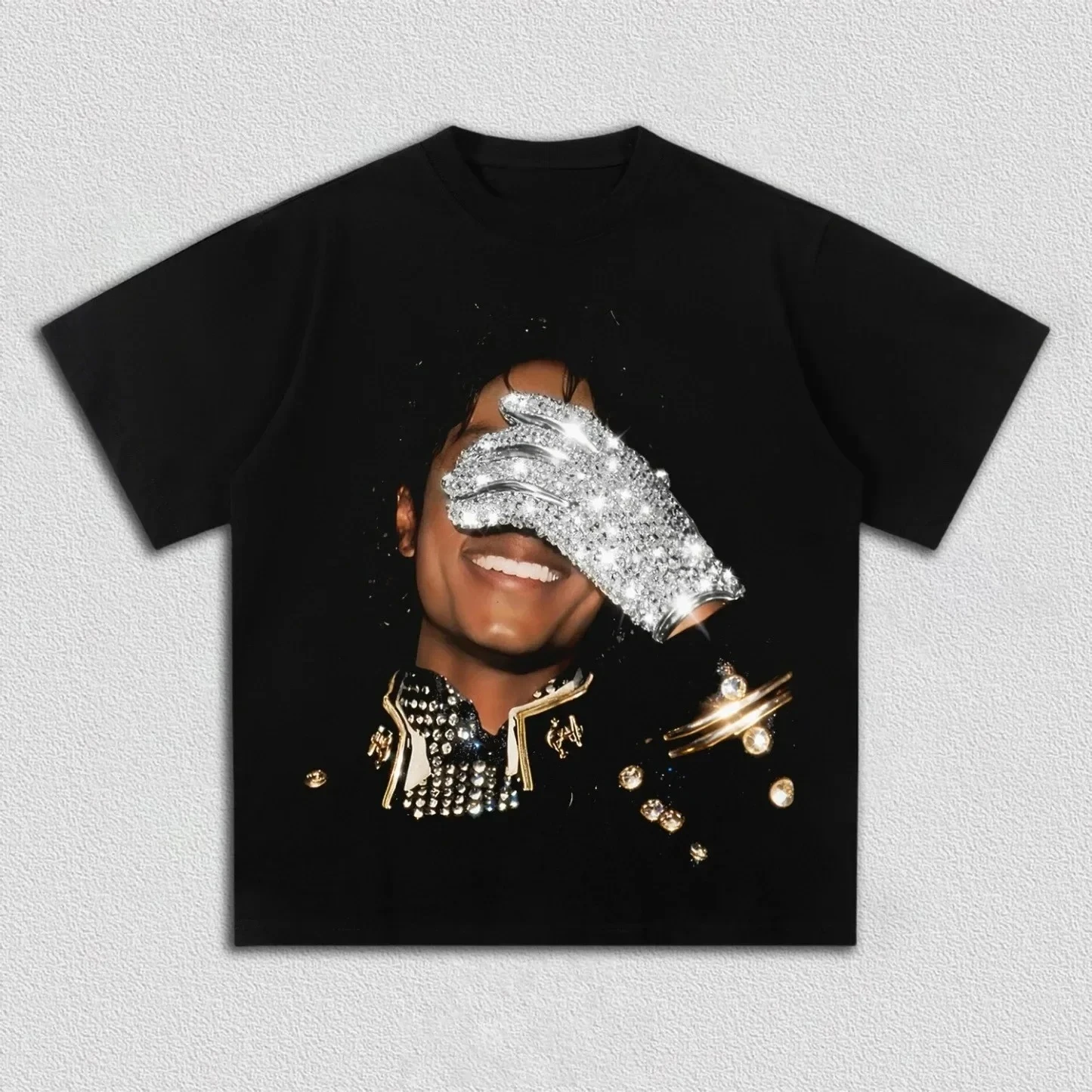 Camiseta Estilo King of Pop Mi - Men Fashion King avaliação e preço