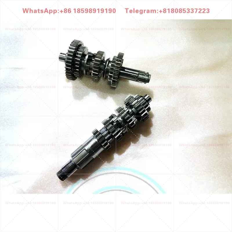 Eje Principal y Auxiliar para Motocicleta Retro G3 TD150-11 D5, Uso Industrial