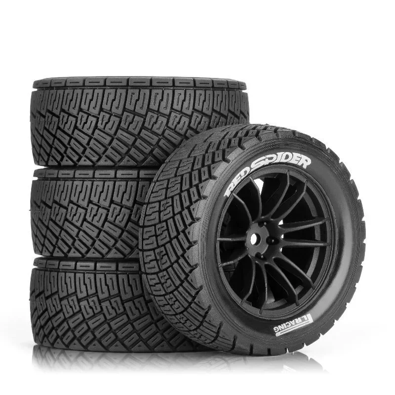 1/10 1/12 1/14 Scale 12mm Hex Flat Rally Wheel Rims Tires For Tamiya WLtoys ARRMA KYOSHO HSP RC Off Road Buggy Parts