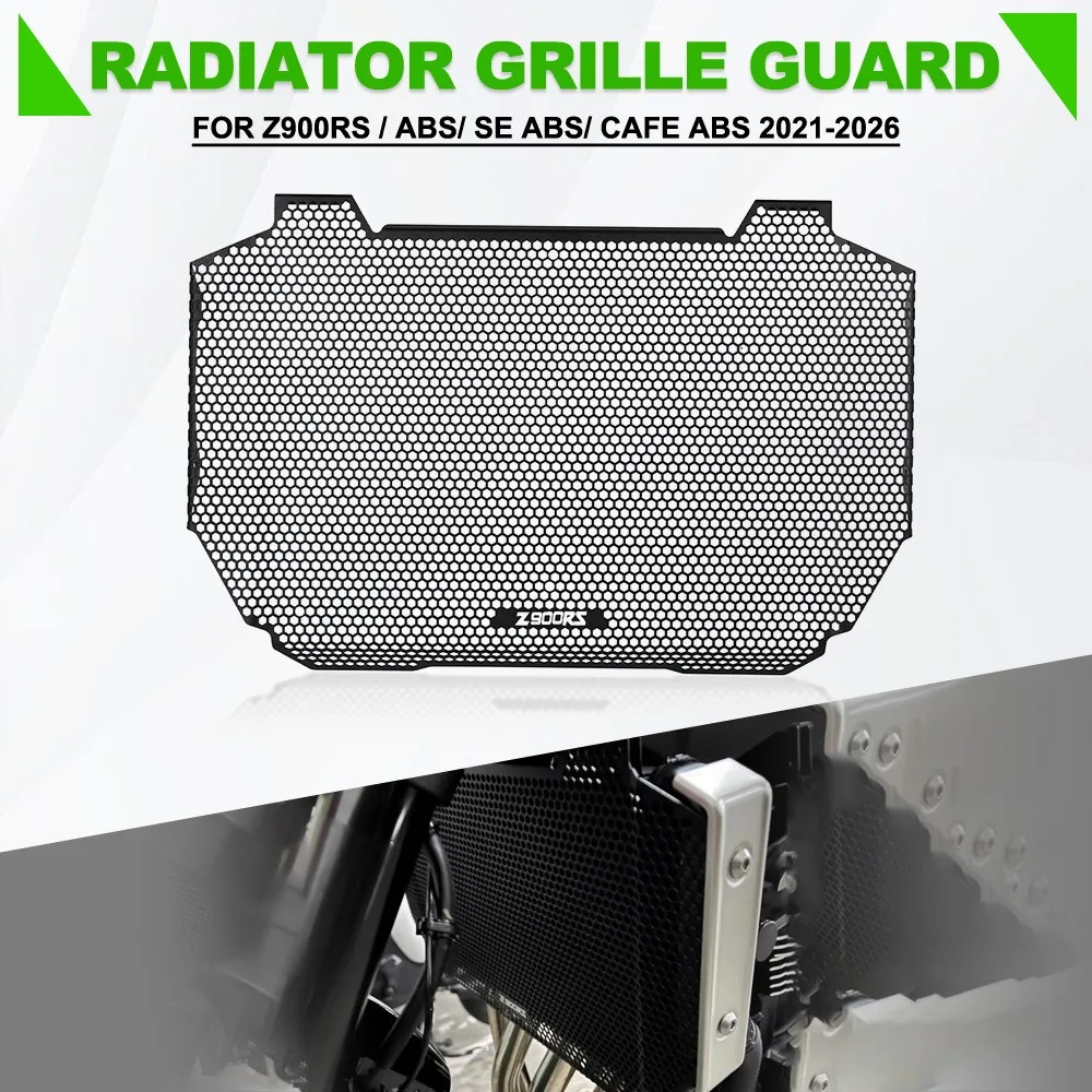 

FOR KAWASAKI Z900RS / ABS/ SE ABS/ CAFE ABS 2021-2023-2024-2025-2026 Motorcycle Radiator Guard Cover Water Tank Cooler Protector