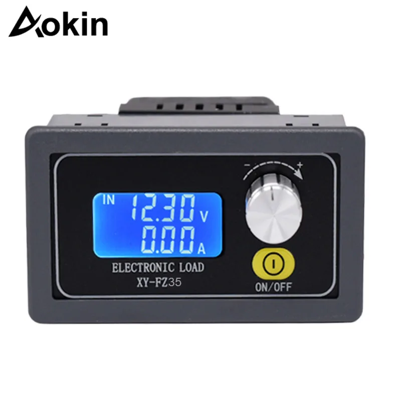 XY-FZ35 Adjust Constant Current Electronics Load 1.5~25V 5A 35W Battery Tester Discharge Capacity Meter with TTL Communication