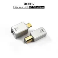 DD ddHiFi TC01B / TC01BF HiFi Quality USB-B to USB-C Converter Adapter
