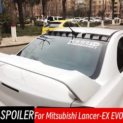 For 2009-2016 Mitsubishi Lancer-EX EVO Car Rear Window Roof Spoiler Wings ABS Plastic Black Carbon Exterior Tuning Accessories