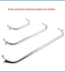 SS 316 Grab Handle Door Handrail Grip Rail Bar with bolt Boat Hatch Yacht Marine Bathroom Hardware