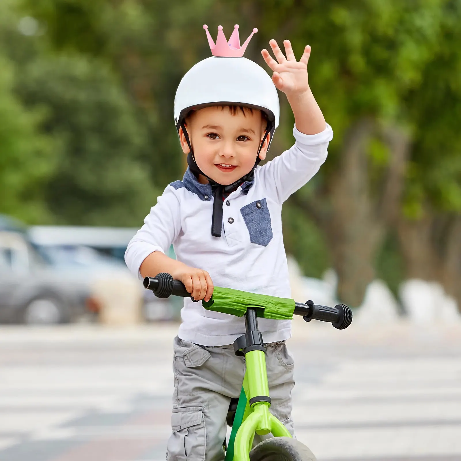 

1Pcs Horns Decoration Flexible Silicone Material Strong Suction Cup for Motorcycle Ride Decoration Accessory