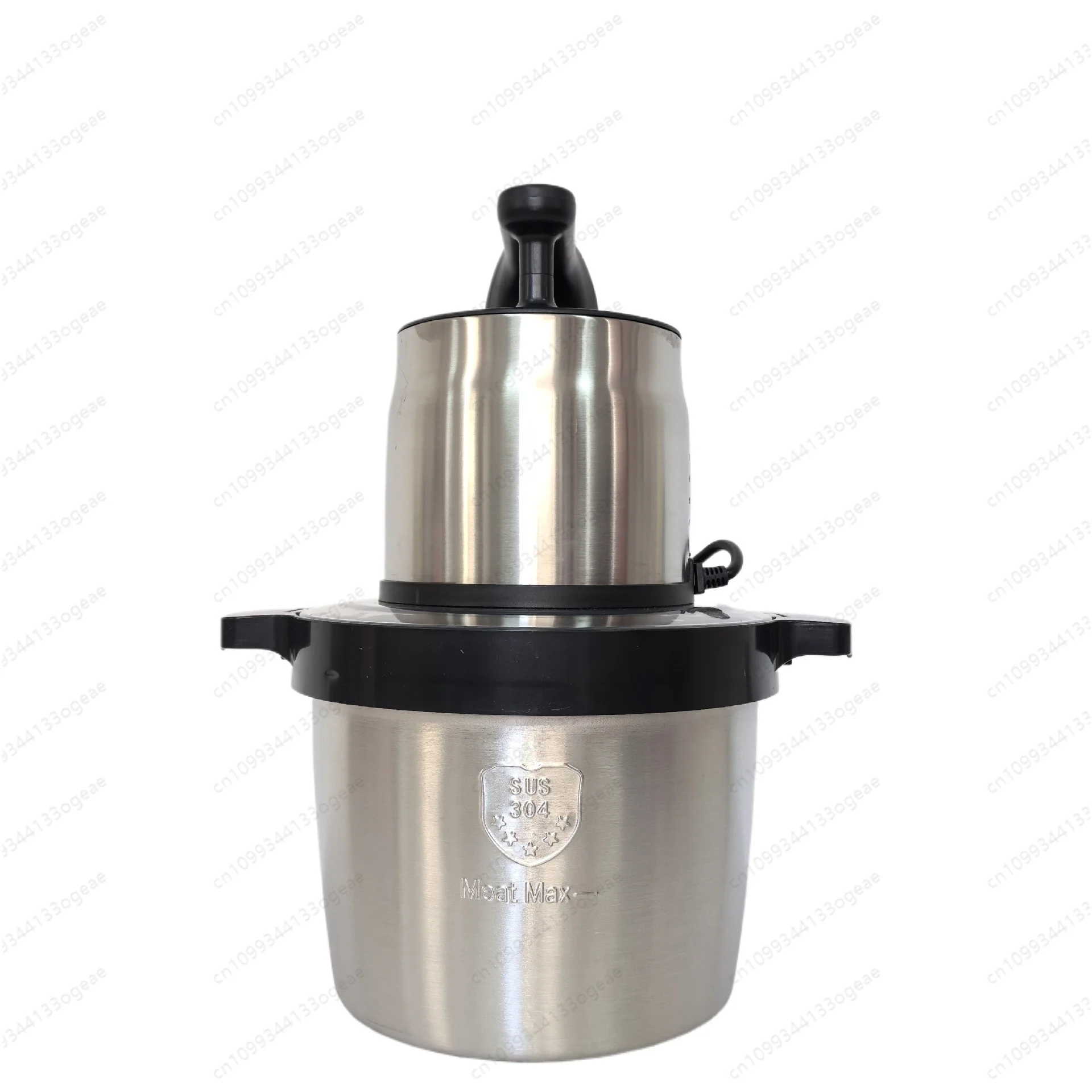 

For Cassava Plantain Yam Pounding Machine Stainless Steel Pounder African Household Kitchenware 6L