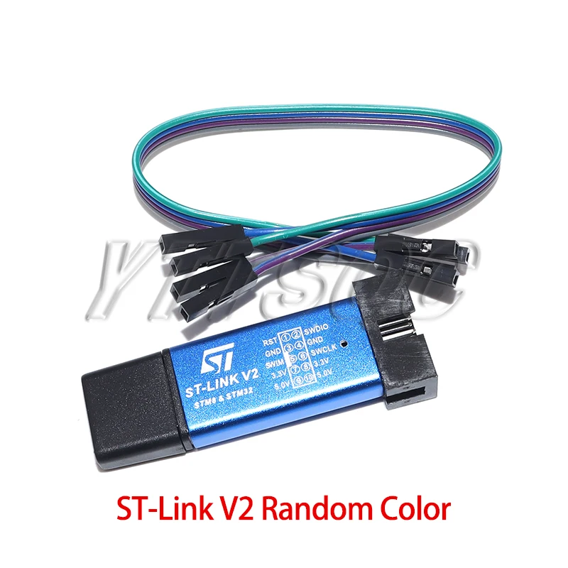 الأصلي ST-LINK V2 محاكي تنزيل المبرمج الأصلي STM32F103C8T6 STM32 الحد الأدنى لوحة تطوير النظام STM32F401 / 411