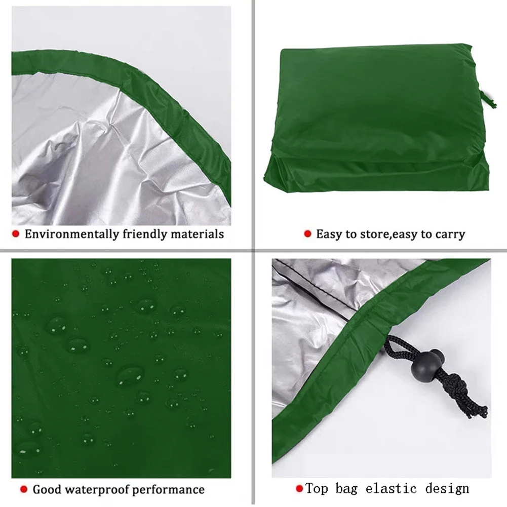 Waterproof Folding Ladder Cover With Adjustable Drawstring For Outdoor Dust Protection Heavy-Duty 210D Oxford Waterproof Cover