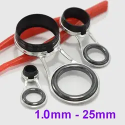 SG02 SG00 5.5mm Large Line Hole SM Rings Casting Rock Fishing Rod Refit Side Line Guides 1.1mm to 26mm