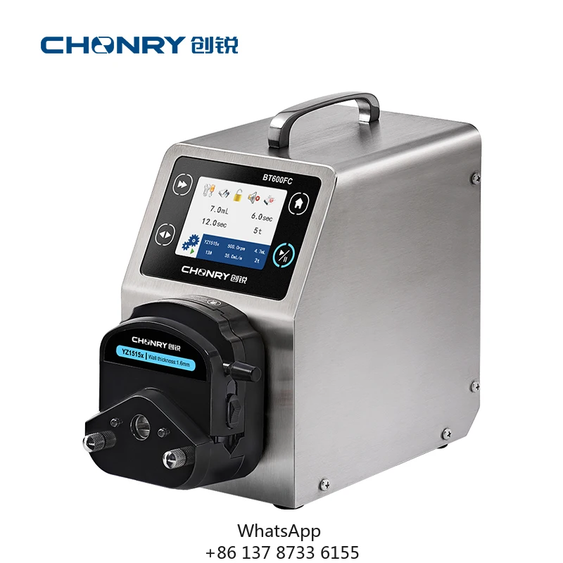 CHONRY BT600FC Industrial Peristaltic Pump For Mining Applications Or Dosing Pump Peristaltic Filling Pump