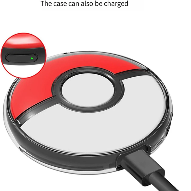 حافظة لهاتف بوكيمون غو بلس + حافظة حماية محمولة شفافة من بوكيمون غو بلس مقاومة للخدش