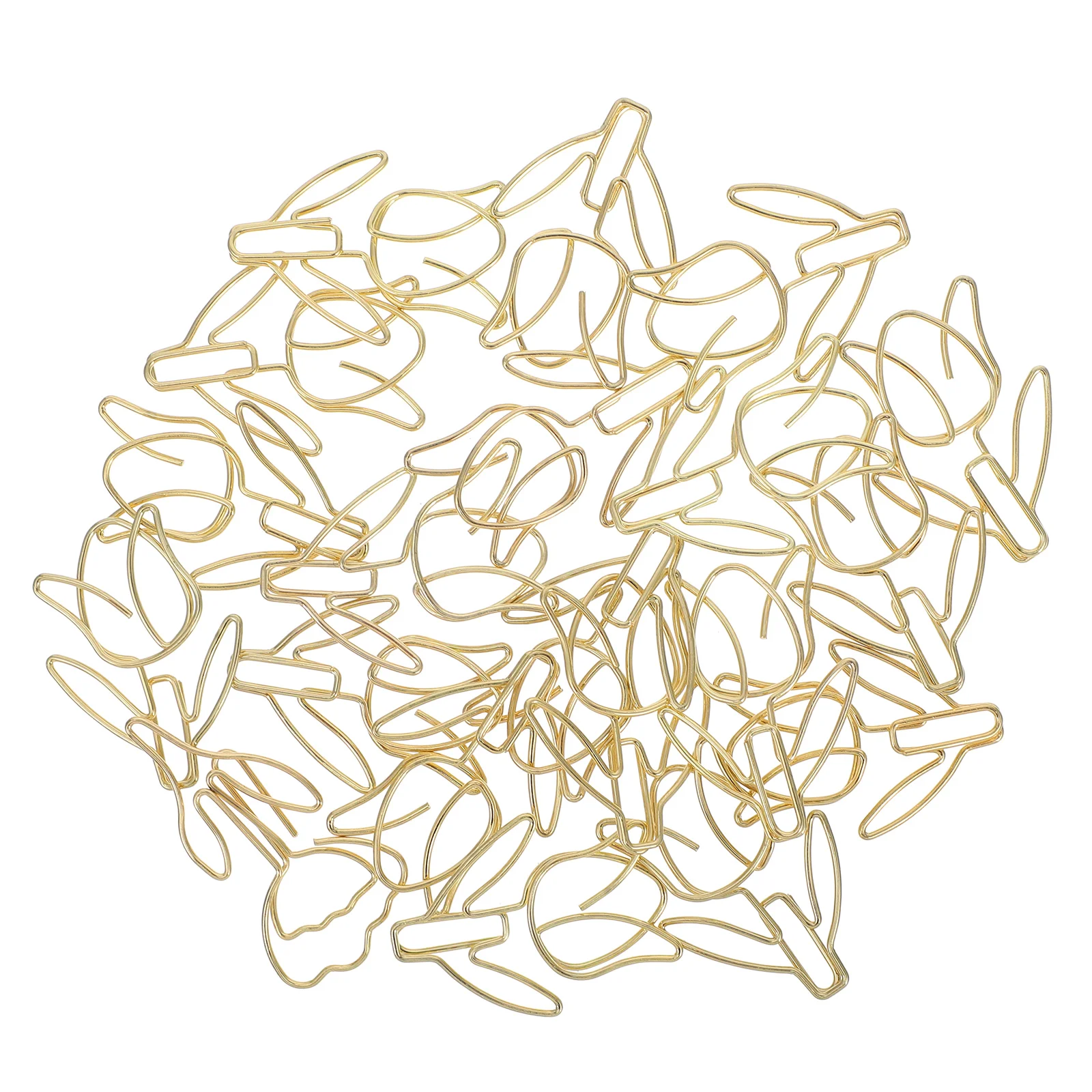 20Pcs Tulip Shaped Paperclips Colorful Decorative Paper Clips Functional Cute Flower Design for School Office Stationery