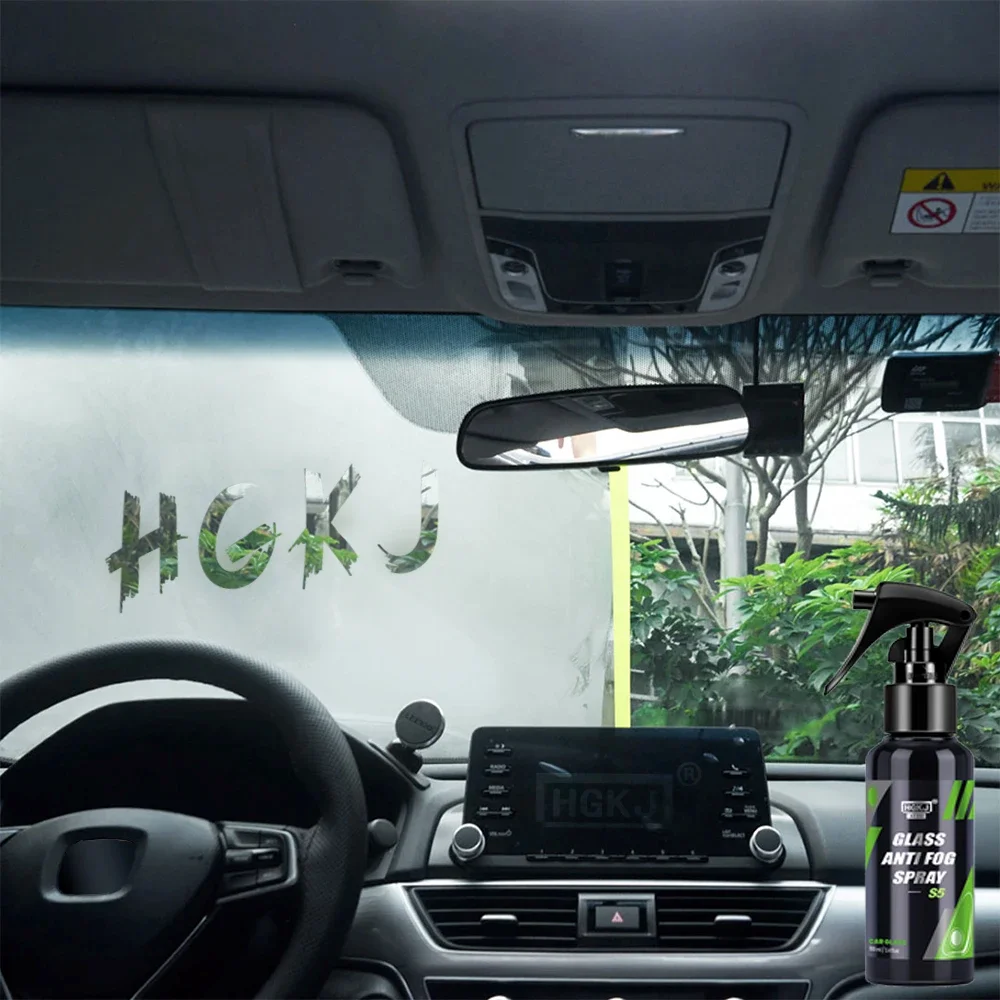

Противотуманный спрей для автомобильного стекла, длительный противозапотевающий очиститель для лобового стекла, средство для противотуманного покрытия HGKJ S5, зимний репеллент от запотевания