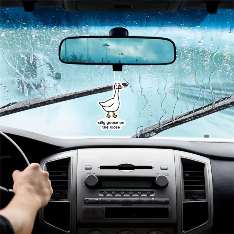 معطر هواء للسيارة "Silly Goose on the Loose" - روائح طازجة للمحركات المبهجة