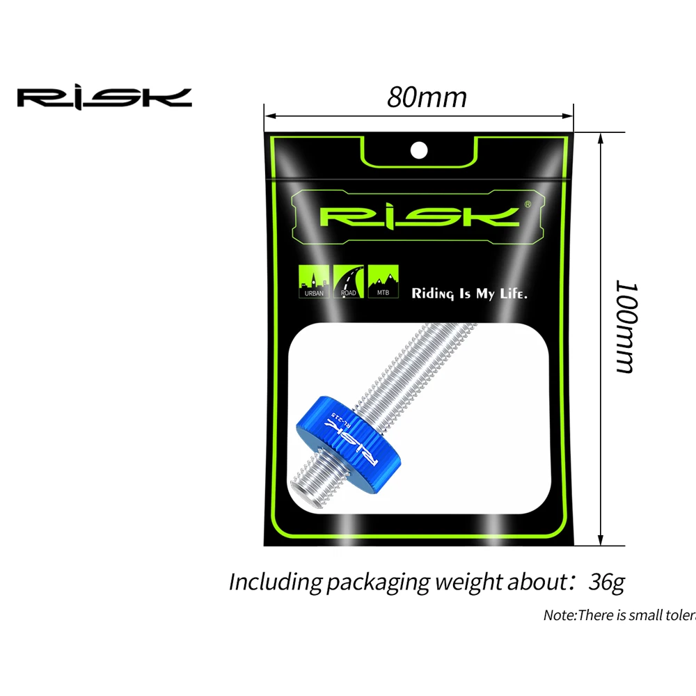 RISK RL215PRO Bike Bicycle Square & Spline Axis BB Bottom Bracket Anti Drop Auxiliary Removal Disassembly Repair Tool Fixing Rod