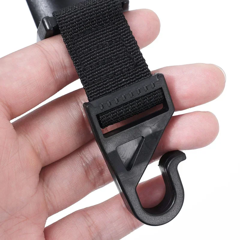 مقاطع السيارة مسند الرأس هوك التخزين حامل مُنظِم السحابة الشماعات ل Jeep Renegade البوصلة رانجلر TJ JK JL JT ملحق أسود