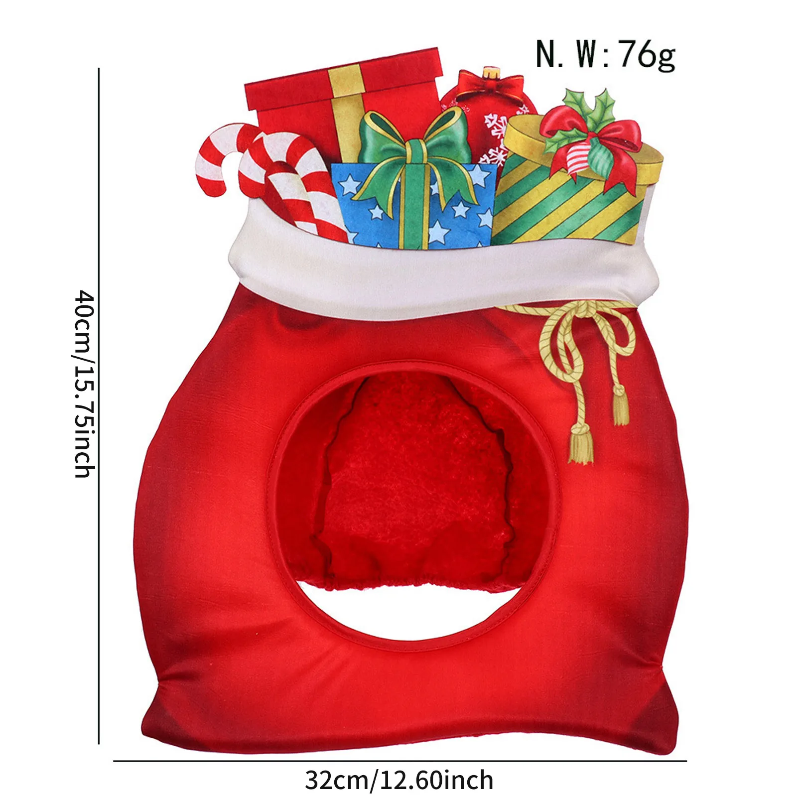 Chapéus de Natal unissex femininos e masculinos Chapéu de Papai Noel para conforto Chapéu de Natal para festas festivas de ano novo